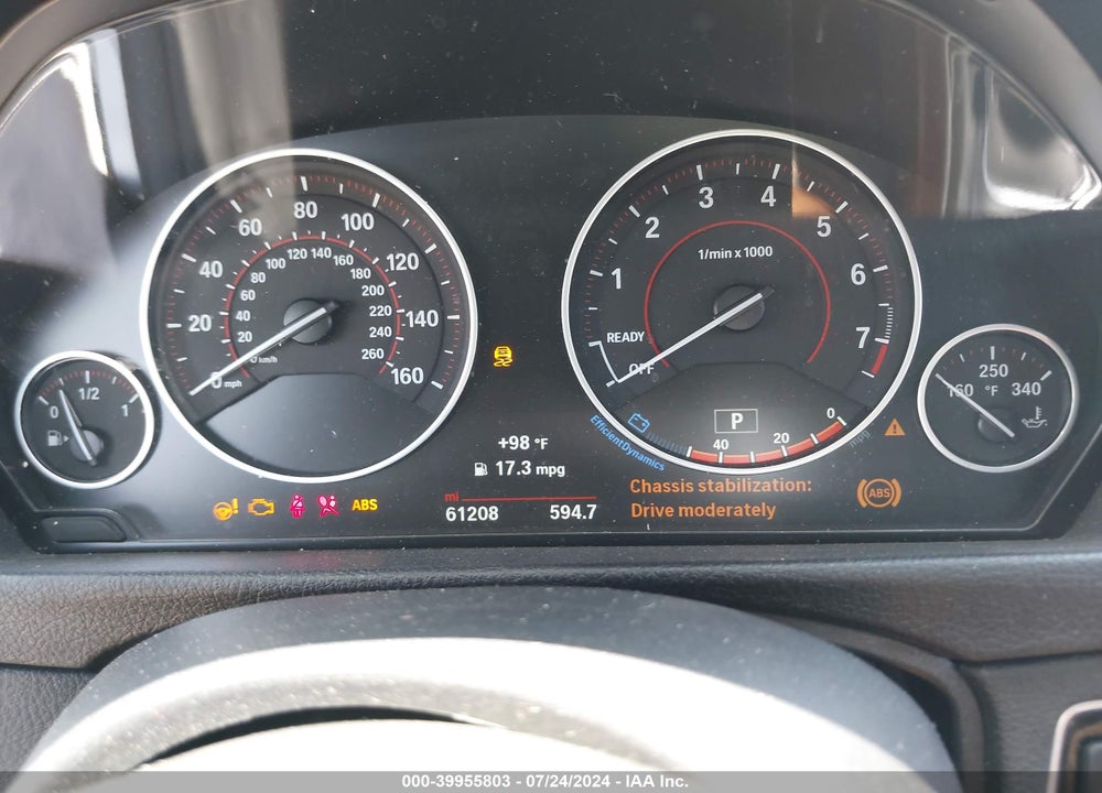 2017 BMW 340I VIN: WBA8B3G32HNU35984
