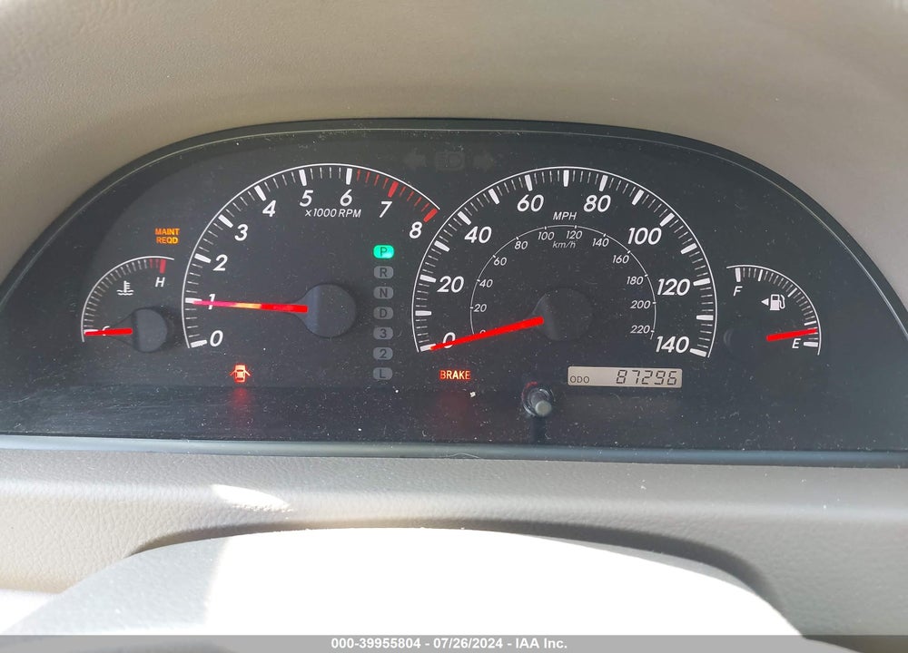 2005 TOYOTA CAMRY LE V6/XLE V6 VIN: 4T1BF30K45U606567