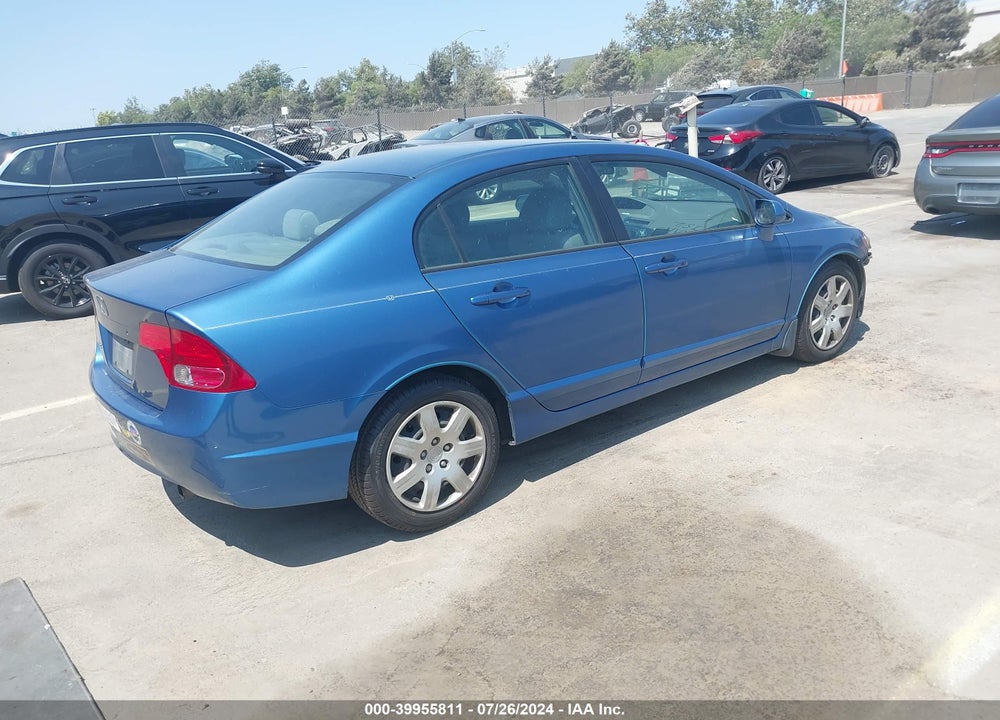 2006 HONDA CIVIC LX VIN: 1HGFA15526L142814