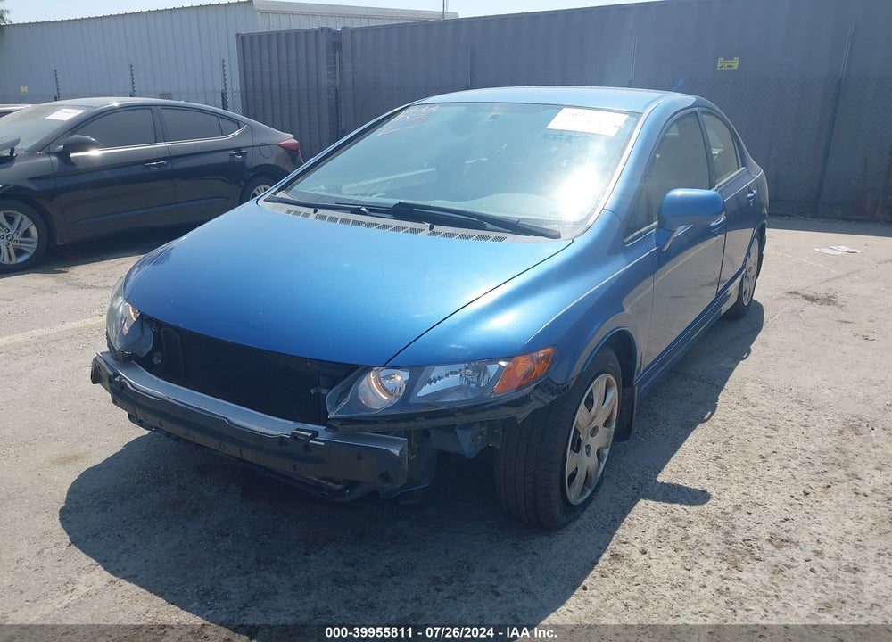 2006 HONDA CIVIC LX VIN: 1HGFA15526L142814