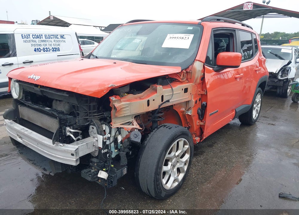 2017 JEEP RENEGADE LATITUDE 4X4 VIN: ZACCJBBB9HPF54941