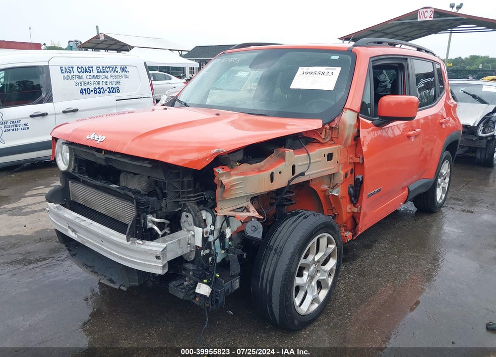 2017 JEEP RENEGADE LATITUDE 4X4 VIN: ZACCJBBB9HPF54941