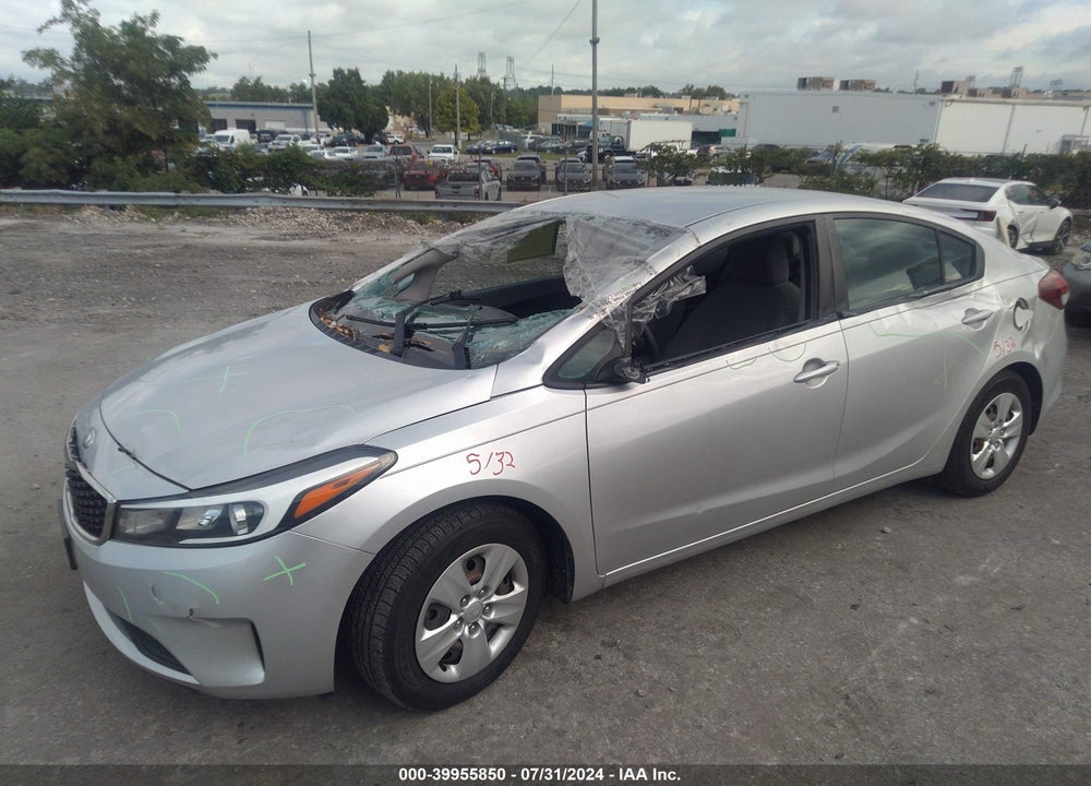 2017 KIA FORTE LX VIN: 3KPFL4A77HE010726