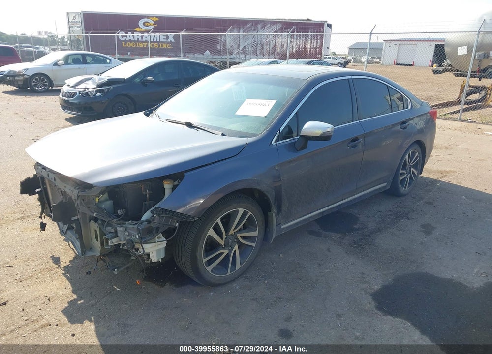 2017 SUBARU LEGACY 2.5I SPORT VIN: 4S3BNAR61H3014720