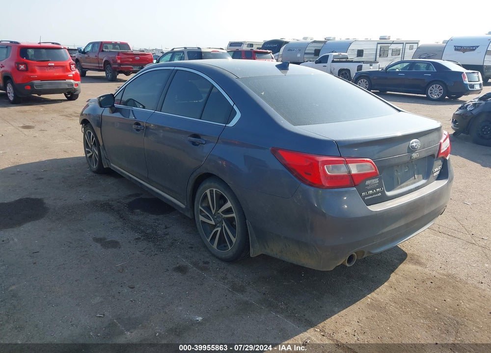 2017 SUBARU LEGACY 2.5I SPORT VIN: 4S3BNAR61H3014720