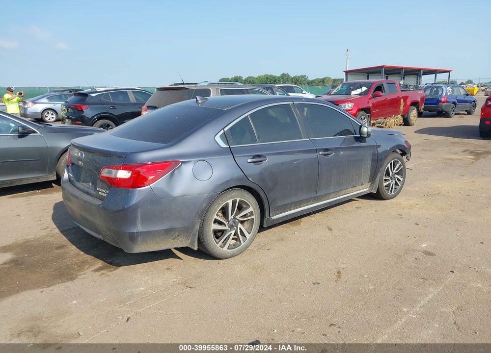 2017 SUBARU LEGACY 2.5I SPORT VIN: 4S3BNAR61H3014720