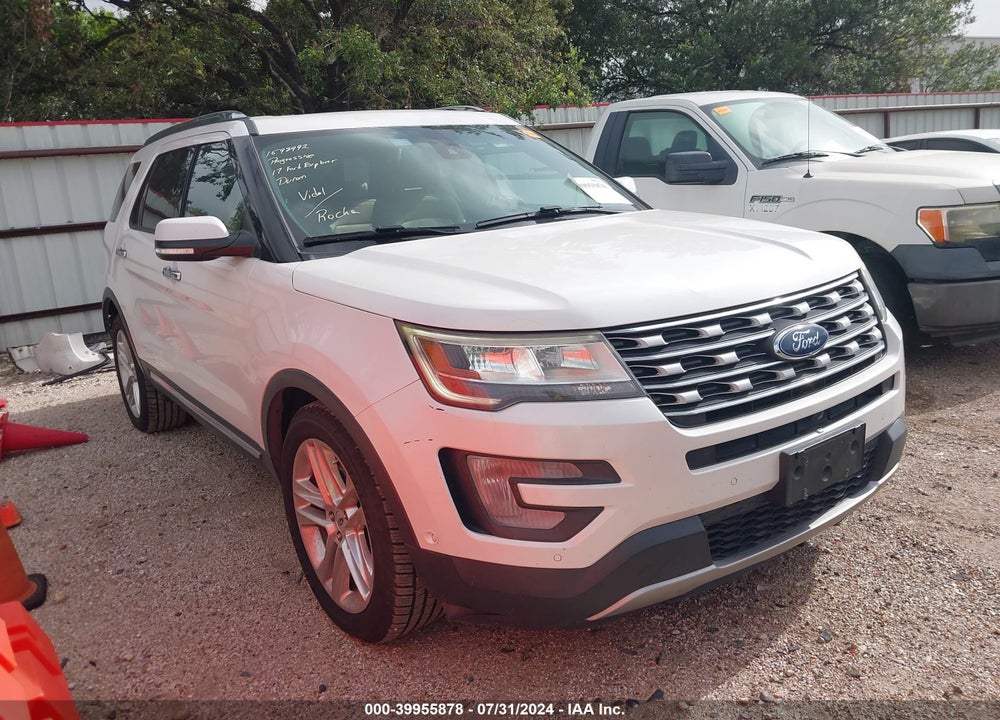 2017 FORD EXPLORER LIMITED VIN: 1FM5K7F80HGD02392