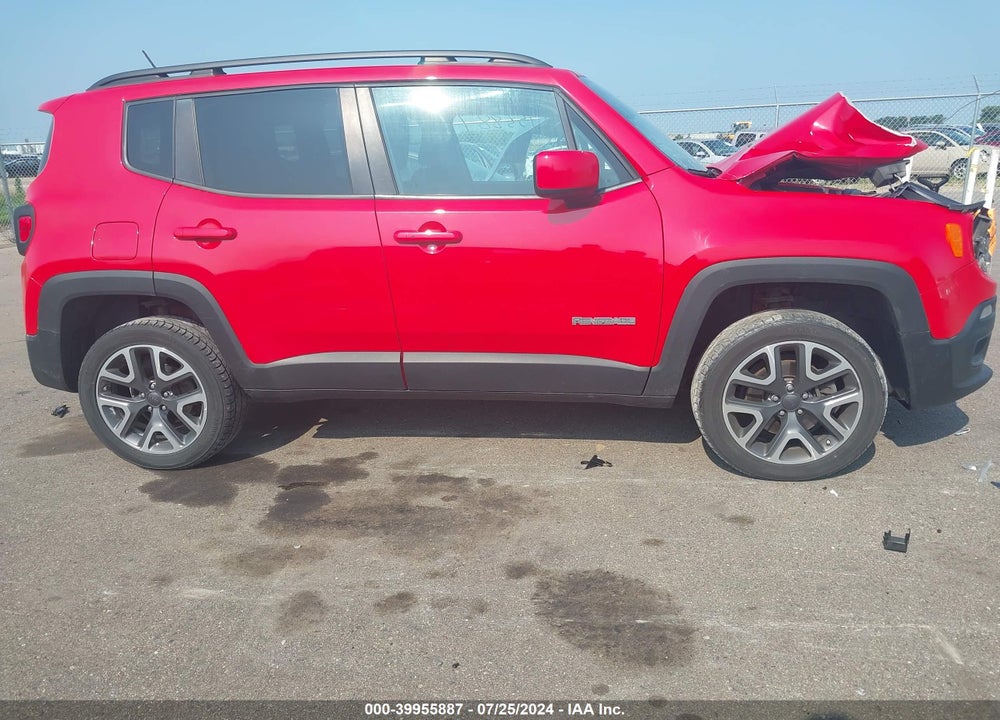2016 JEEP RENEGADE LATITUDE VIN: ZACCJBBT4GPD63158