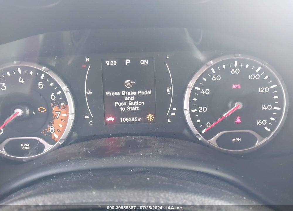 2016 JEEP RENEGADE LATITUDE VIN: ZACCJBBT4GPD63158