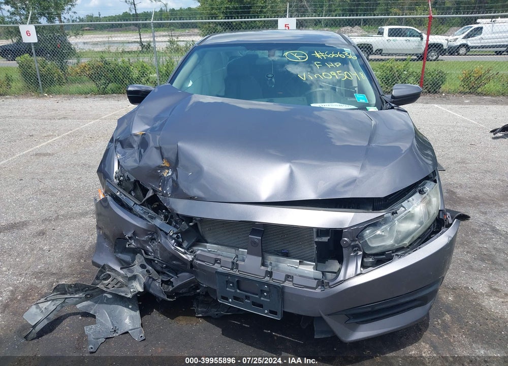 2016 HONDA CIVIC LX VIN: 19XFC2F54GE095048