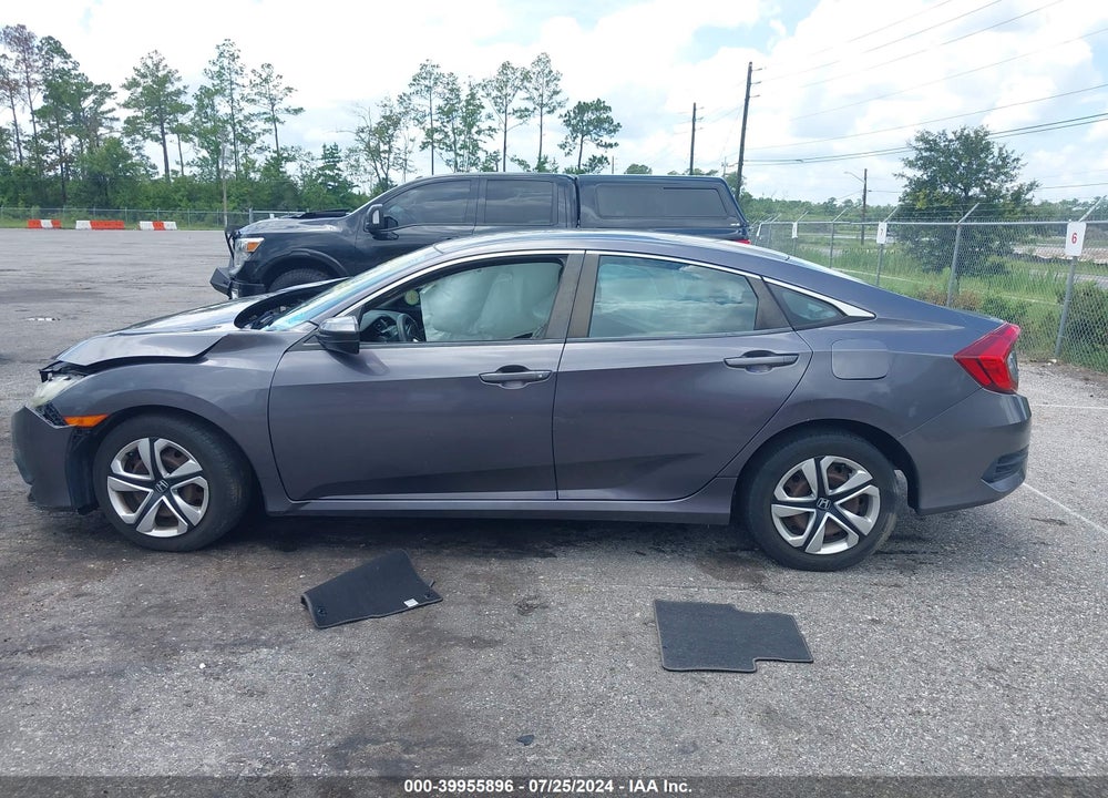 2016 HONDA CIVIC LX VIN: 19XFC2F54GE095048