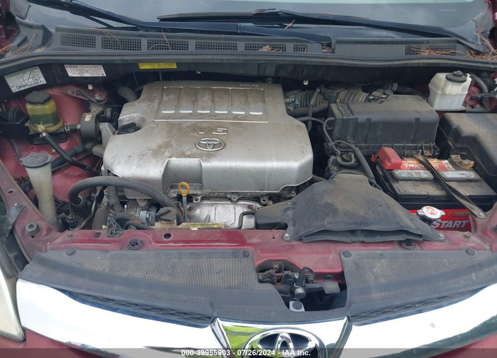 2008 TOYOTA SIENNA LIMITED/XLE VIN: 5TDBK22CX8S017841