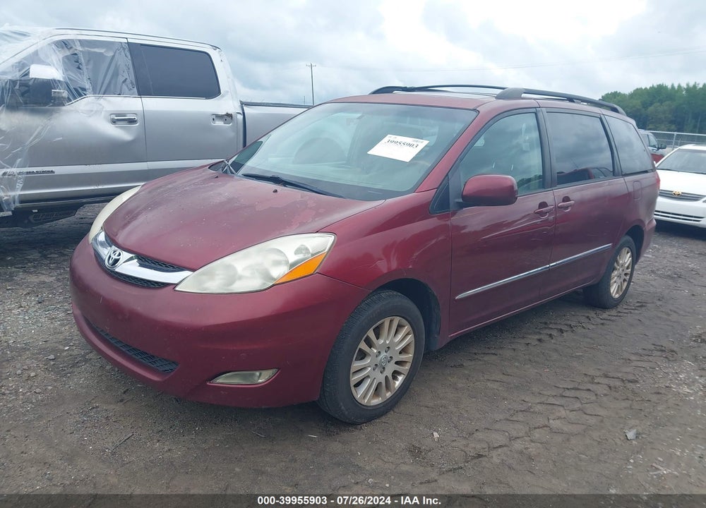 2008 TOYOTA SIENNA LIMITED/XLE VIN: 5TDBK22CX8S017841
