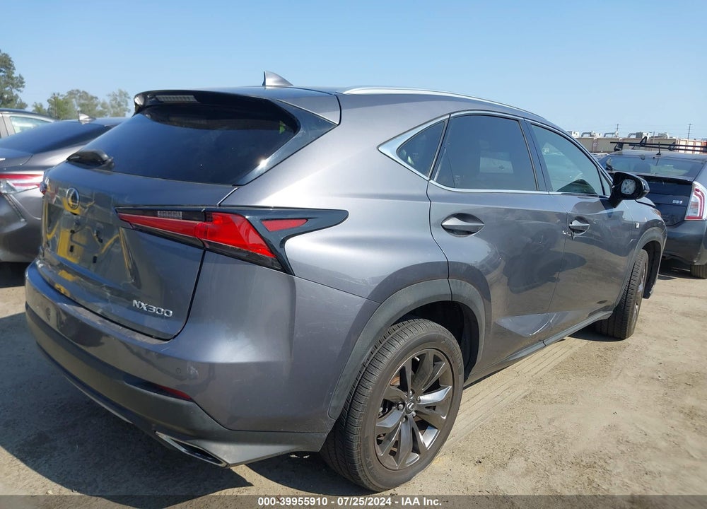 2018 LEXUS NX 300 F-SPORT VIN: JTJYARBZ3J2098962