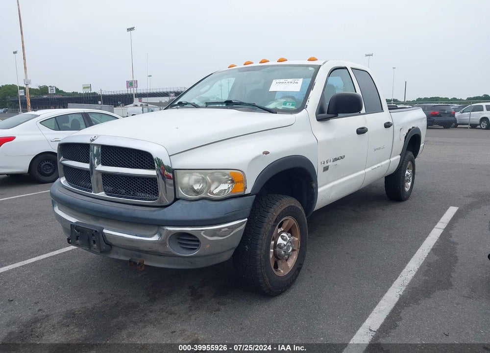 2005 DODGE RAM 2500 ST VIN: 3D7KS28D75G813298