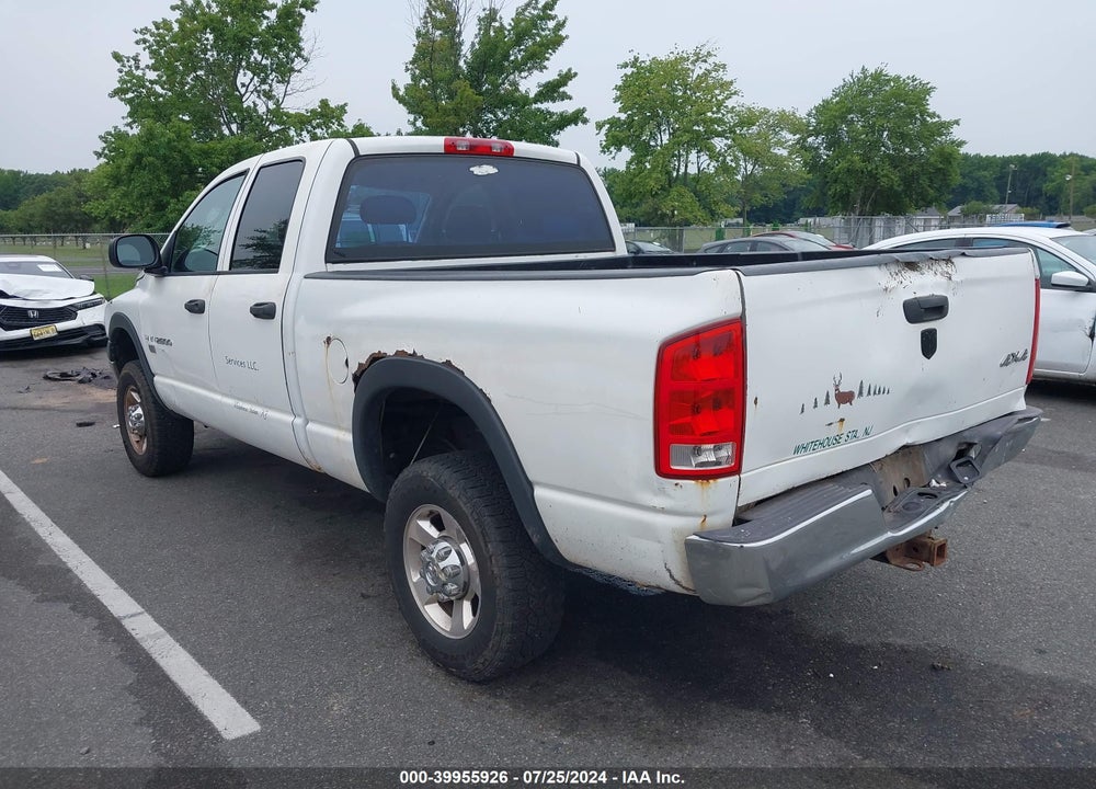 2005 DODGE RAM 2500 ST VIN: 3D7KS28D75G813298