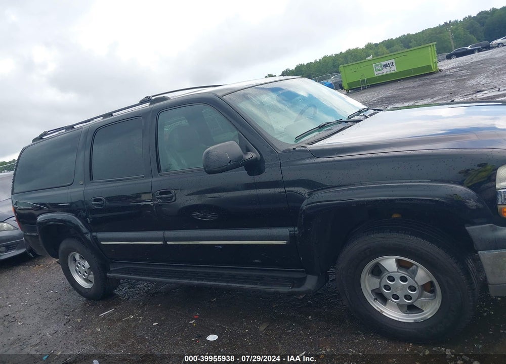 2002 CHEVROLET SUBURBAN 1500 LT VIN: 3GNEC16Z22G203731