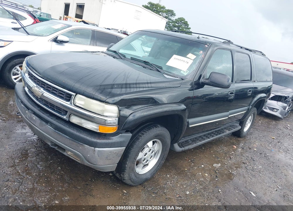 2002 CHEVROLET SUBURBAN 1500 LT VIN: 3GNEC16Z22G203731