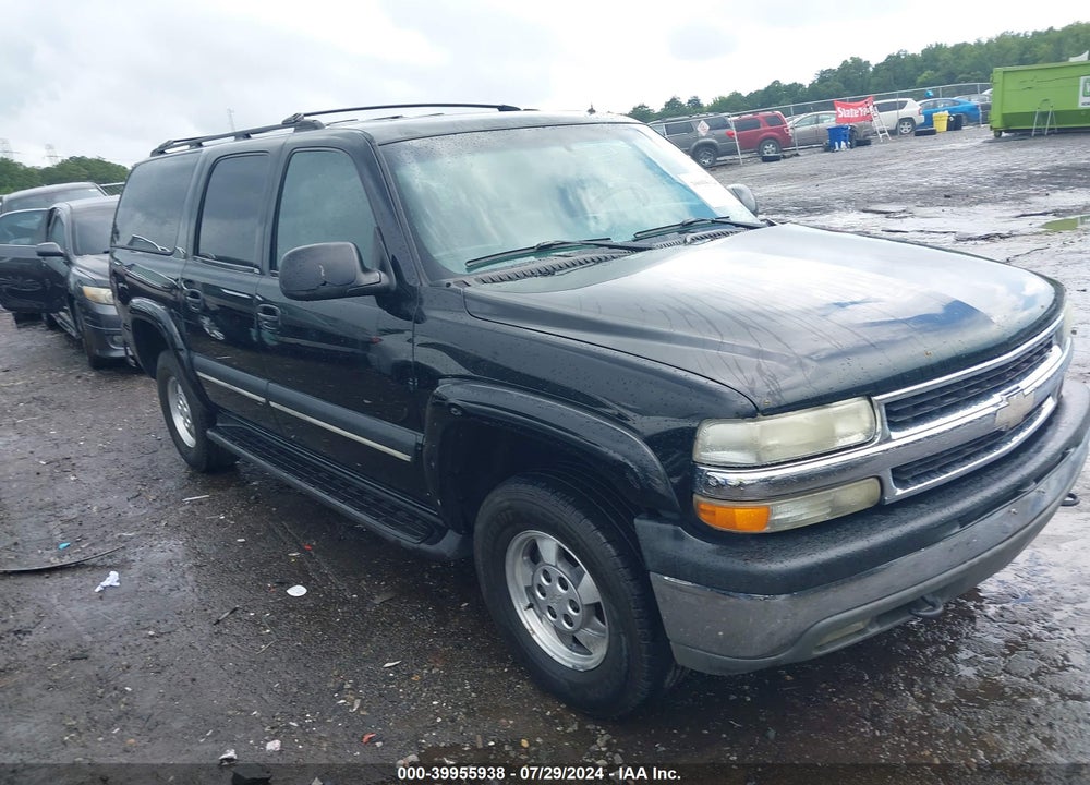 2002 CHEVROLET SUBURBAN 1500 LT VIN: 3GNEC16Z22G203731
