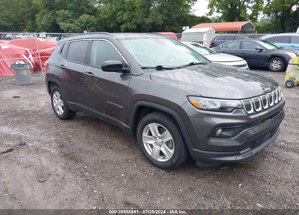 2022 JEEP COMPASS LATITUDE FWD VIN: 3C4NJCBB3NT109470