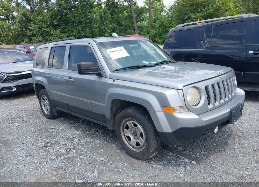 2014 JEEP PATRIOT SPORT VIN: 1C4NJPBA8ED870497
