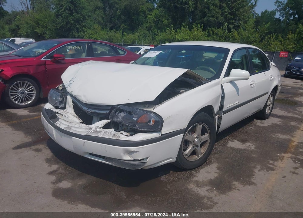 2003 CHEVROLET IMPALA LS VIN: 2G1WH55K339246182