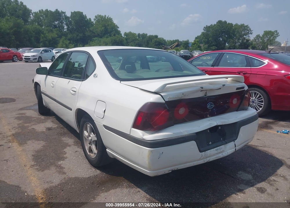 2003 CHEVROLET IMPALA LS VIN: 2G1WH55K339246182