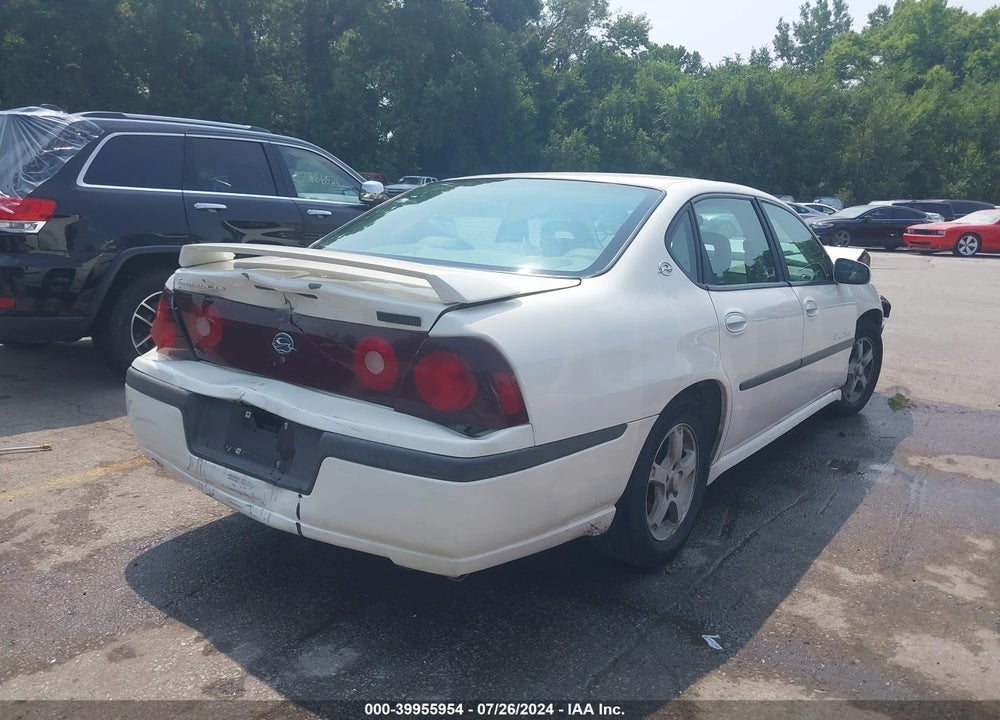2003 CHEVROLET IMPALA LS VIN: 2G1WH55K339246182
