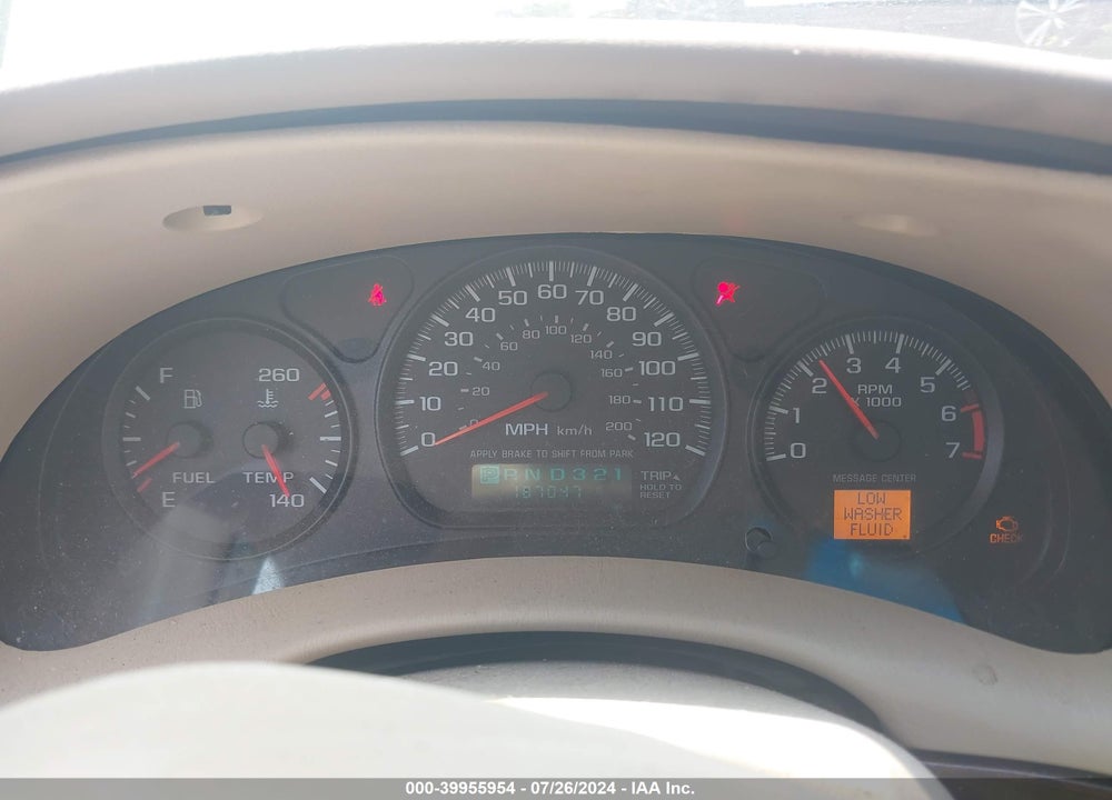 2003 CHEVROLET IMPALA LS VIN: 2G1WH55K339246182