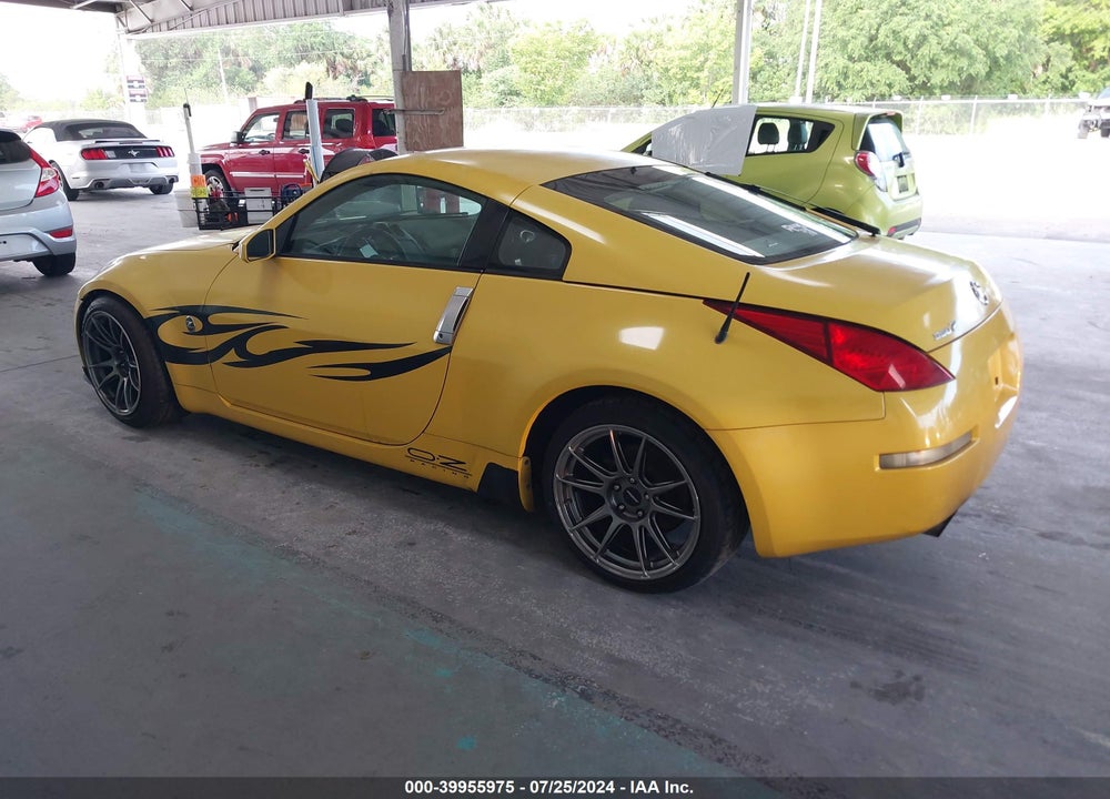 2005 NISSAN 350Z VIN: JN1AZ34D75M602258