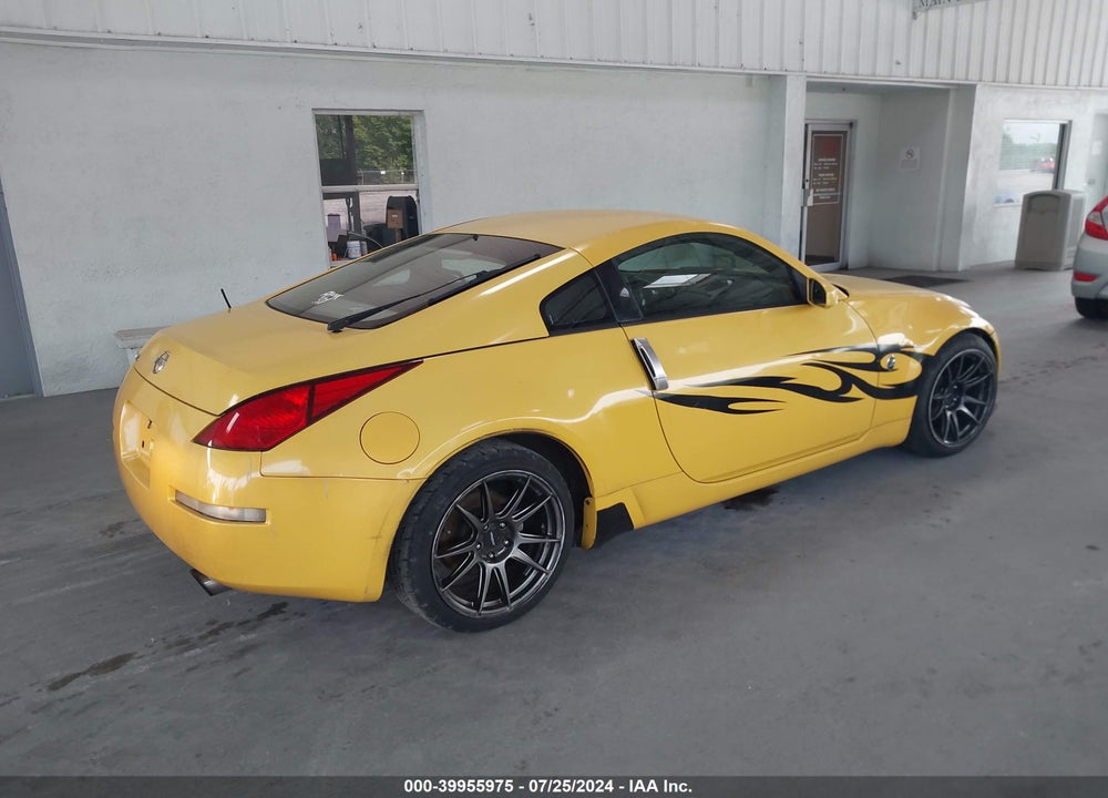 2005 NISSAN 350Z VIN: JN1AZ34D75M602258