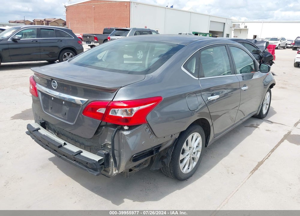 2019 NISSAN SENTRA S VIN: 3N1AB7AP3KY241484