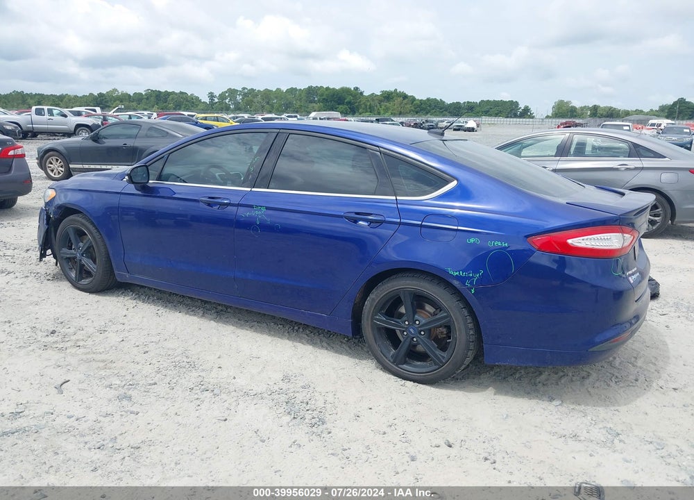 2016 FORD FUSION VIN: 3FA6P0HD2GR237800