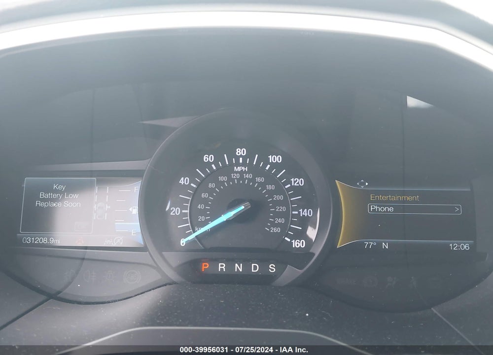 2019 FORD EDGE TITANIUM VIN: 2FMPK4K95KBB47536