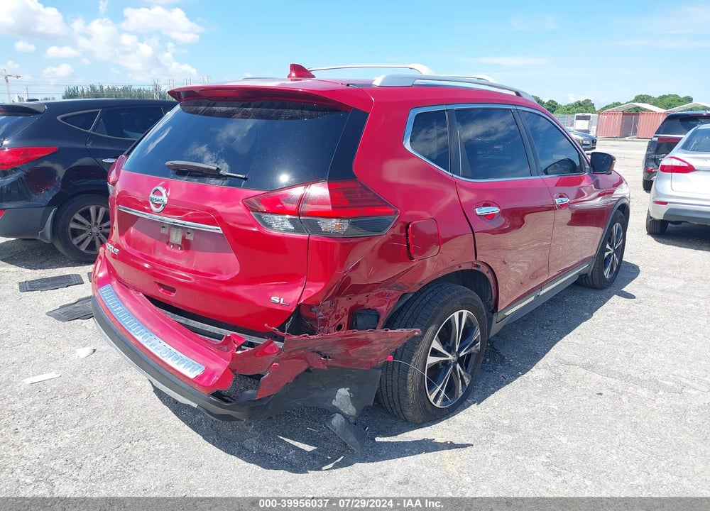 2017 NISSAN ROGUE SL VIN: JN8AT2MT4HW406811