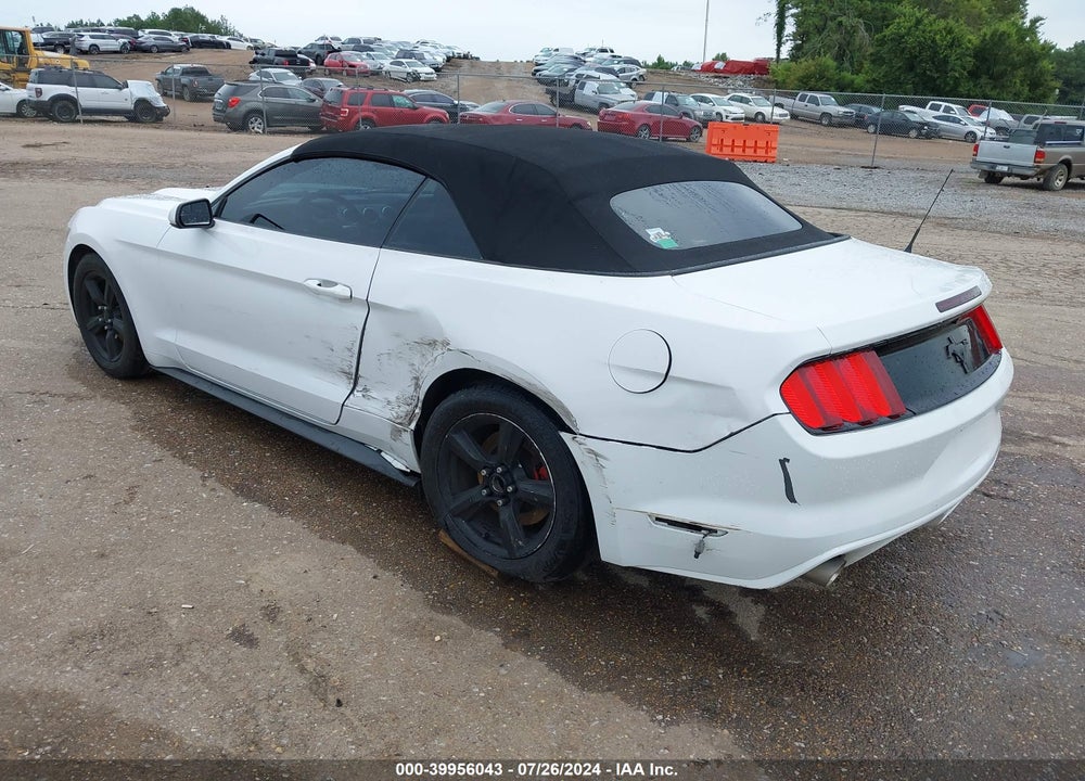 2015 FORD MUSTANG V6 VIN: 1FATP8EM8F5396974