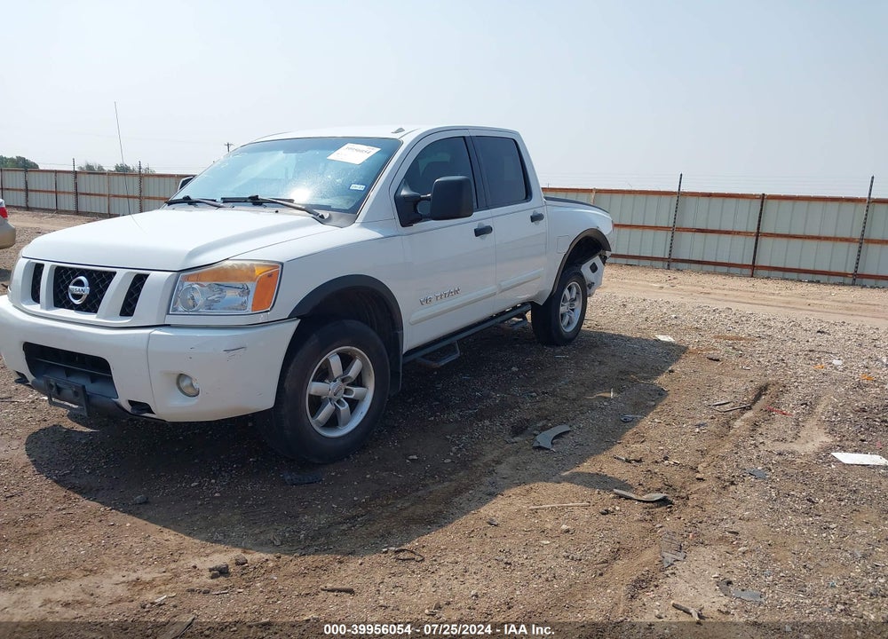2012 NISSAN TITAN PRO-4X VIN: 1N6BA0EC4CN326624