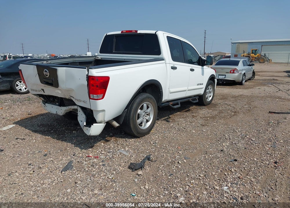 2012 NISSAN TITAN PRO-4X VIN: 1N6BA0EC4CN326624