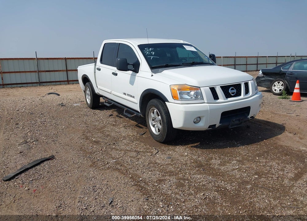 2012 NISSAN TITAN PRO-4X VIN: 1N6BA0EC4CN326624