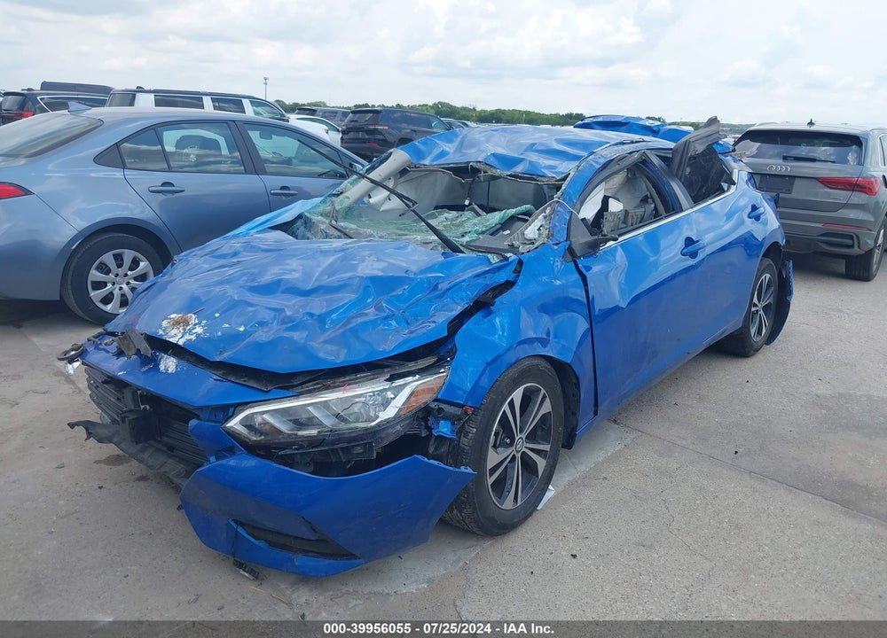 2023 NISSAN SENTRA SV XTRONIC CVT VIN: 3N1AB8CV7PY253680