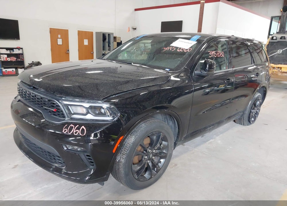 2021 DODGE DURANGO GT AWD VIN: 1C4RDJDG6MC766375