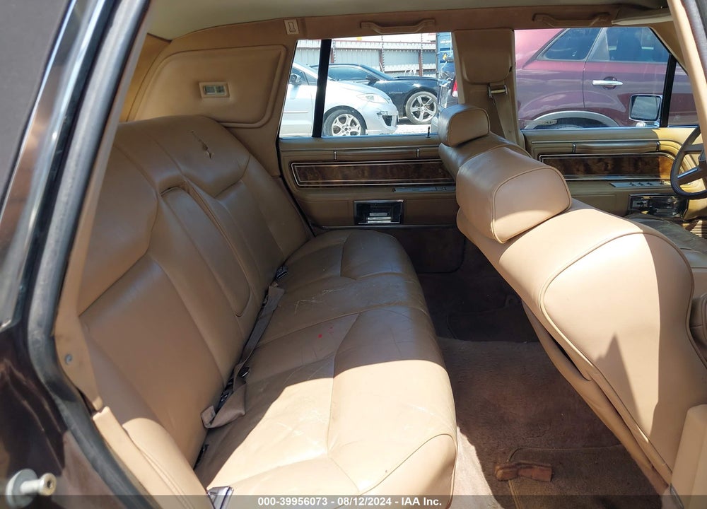 1984 LINCOLN TOWN CAR VIN: 1LNBP96F5EY622022