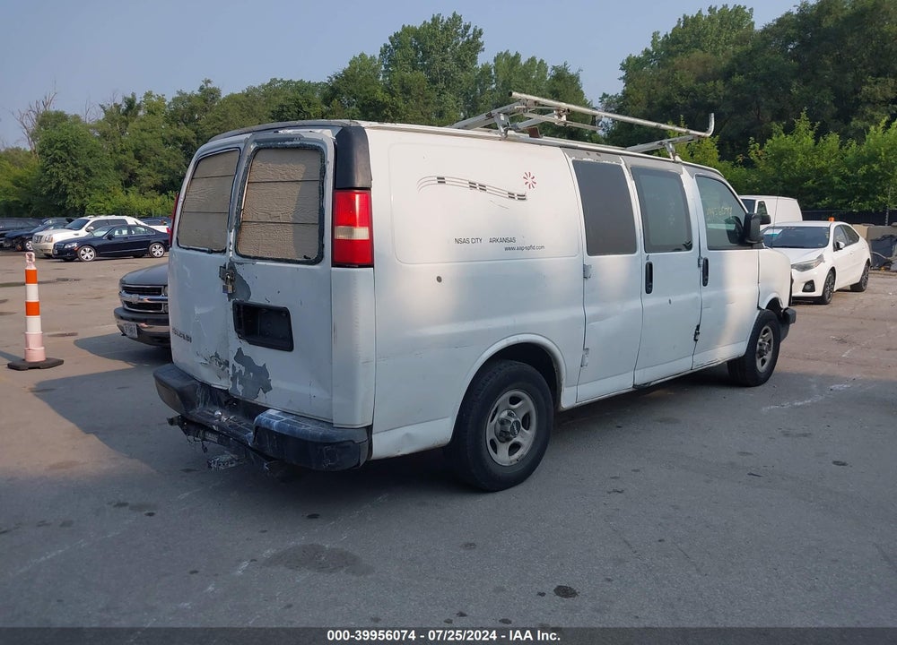 2008 GMC SAVANA WORK VAN VIN: 1GTFG15X281135214