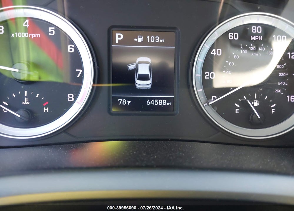 2018 HYUNDAI SONATA SE VIN: 5NPE24AF7JH727554