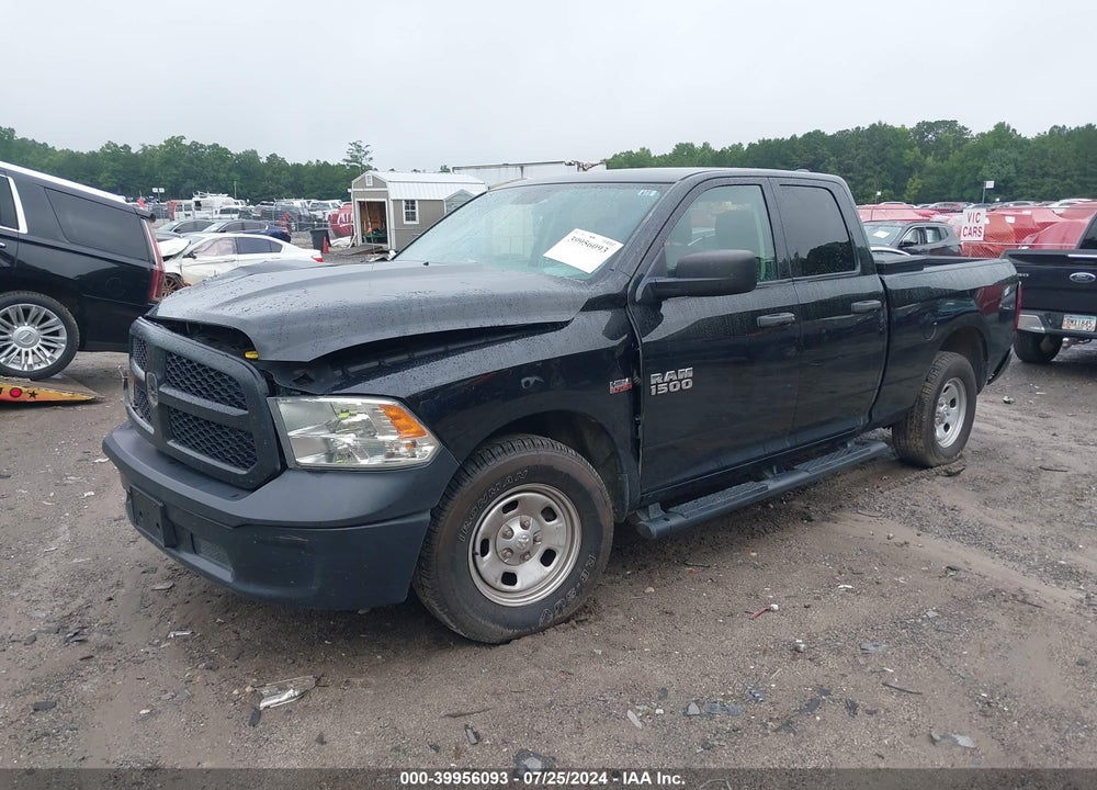 2017 RAM 1500 TRADESMAN QUAD CAB 4X2 6'4 BOX VIN: 1C6RR6FT0HS610053