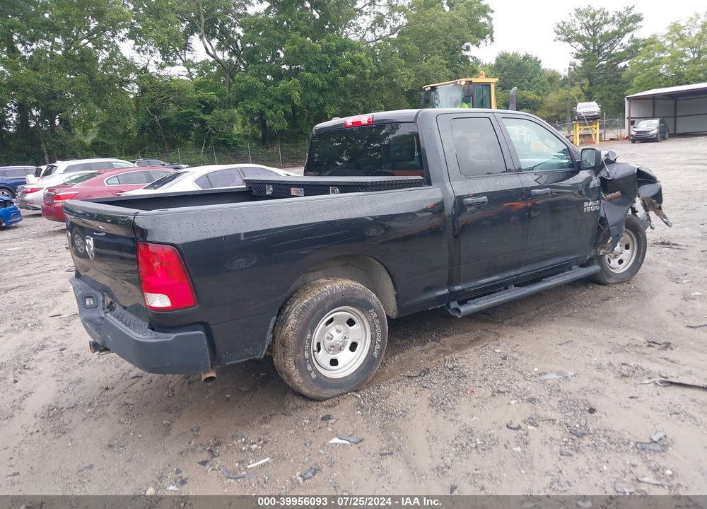 2017 RAM 1500 TRADESMAN QUAD CAB 4X2 6'4 BOX VIN: 1C6RR6FT0HS610053