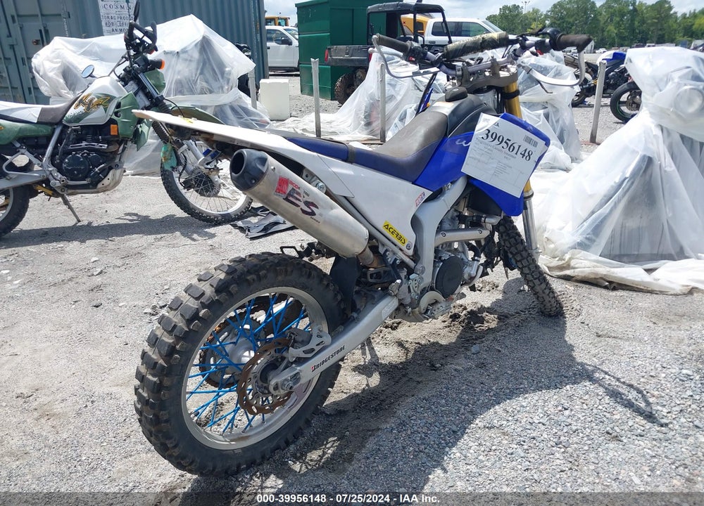 2013 YAMAHA WR250 R VIN: JYADG21E6DA006156