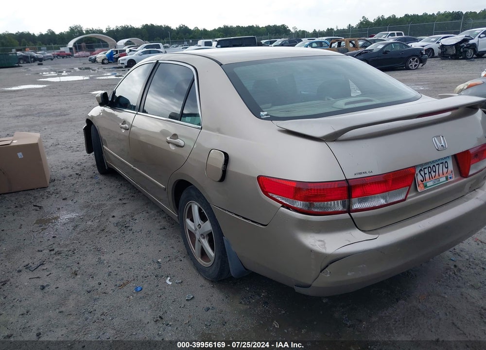2003 HONDA ACCORD 2.4 EX VIN: 1HGCM56633A075012