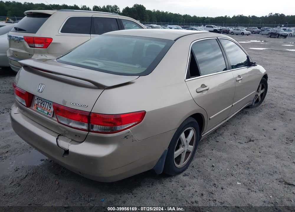 2003 HONDA ACCORD 2.4 EX VIN: 1HGCM56633A075012