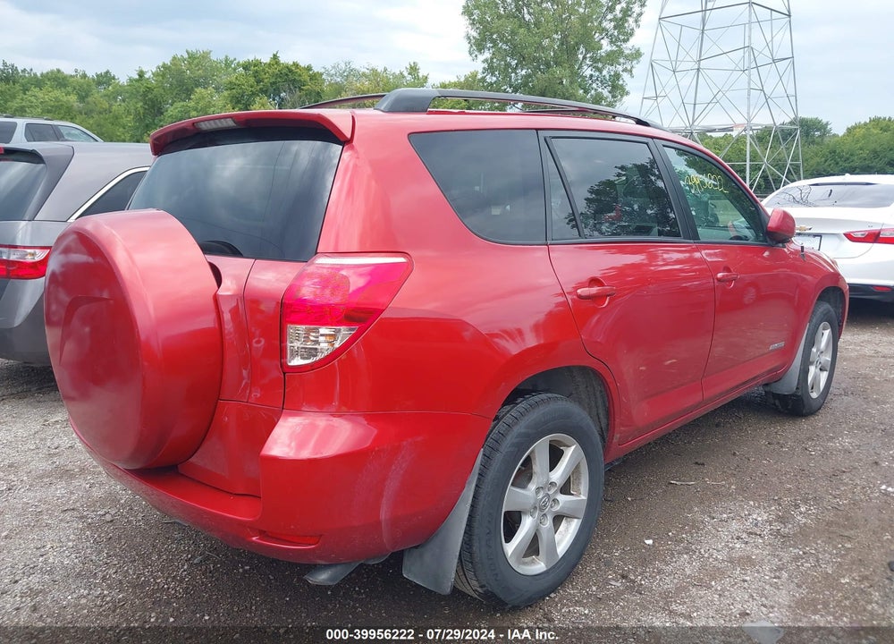 2008 TOYOTA RAV4 LIMITED V6 VIN: JTMZK31V186015032